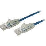 StarTech.com N6PAT150CMBLS Cat6 - Slim Patch Cord - 1.5m - Blue Slim CAT6 Patch Cord - Male to Male