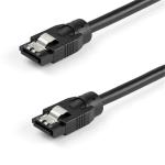 StarTech SATRD30CM Cable - 0.3 m Round SATA Cable - 6Gbs