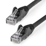 StarTech.com N6LPATCH2MBK Cat6 - 10GbE - LSZH Ethernet Cable - 2m - Black LSZH CAT6 10GbE - Male to Male