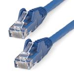 StarTech.com N6LPATCH7MBL Cat6 - 10GbE - LSZH - 100W PoE Ethernet Cable - 7m - Blue LSZH / Low Smoke Zero Halogen / 10 Gigabit 650MHz / 100W PoE RJ45 10GbE UTP Network Patch Cord Snagless with Strain Relief - Male to Male