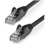 StarTech.com N6LPATCH7MBK Cat6 - 10GbE - LSZH - 100W PoE Ethernet Cable - 7m - Black LSZH / Low Smoke Zero Halogen / 10 Gigabit 650MHz / 100W PoE RJ45 10GbE UTP Network Patch Cord Snagless with Strain Relief - Male to Male