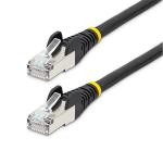 StarTech.com NLBK-5M-CAT6A-PATCH Cat6a - 10GbE - LSZH Ethernet Cable - 5m - Black LSZH - Male to Male