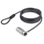 StarTech.com SSTDC4D-LAPTOP-LOCK Slim K-Slot 1.5m Cable Lock For Laptop