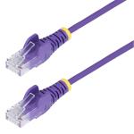 StarTech.com N6PAT15MPLS 15m Purple Slim CAT6 Ethernet Cable