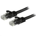 StarTech.com 45PAT3MBK Cat5e Patch Cable - 3m - Black Snagless - UTP - RJ45 Connectors