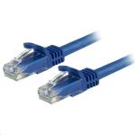 StarTech.com N6PATC5MBL Cat6 - 10GbE - 100W PoE++ Ethernet Cable - 5m - Blue Gigabit Ethernet Wire / 650MHz 100W PoE++ RJ45 UTP Category 6 Network / Patch Cord Snagless with Strain Relief Fluke Tested UL / TIA Certified - Male to Male