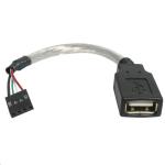 StarTech.com USBMBADAPT USB 2.0 - 480Mbps USB-A to Header Cable - 15cm USB-A to 4 Pin Header