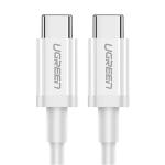UGREEN UG-60518 USB 2.0 USB-C Cable - 1m - White Nickel Plating - ABS Shell