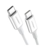 UGREEN UG-60520 USB 2.0 USB-C Cable - 2m - White ABS Cover