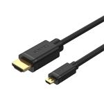 Unitek Y-C182 2M Micro HDMI Male to HDMI   Male Cable.