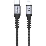 Unitek C14060GY m MFi USB-C to Lightning Connector Cable Grey Colour . Apple Certified Fast Charge with Data Syncing