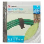 Velcro VEL30945  One-Wrap Cable Tie. 12.5mm x 22.8m. Designed for easy cable management. Improve airflow, energy & decrease costs. Continuous roll. Easy cut to size. Green colour