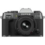 FujiFilm X-T50 Mirrorless Camera with XF 16-50mm f/2.8-4.8 Lens - Charcoal Silver 40.2MP APS-C X-Trans CMOS 5 HR Sensor, 7-Stop In-Body Image Stabilization, 20 Film Simulation Modes, 4K 60p, 6.2K 30p 4:2:2 10-Bit Video