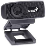 Genius FaceCam 1000X 720p HD Webcam 3X digital zoom w/MIC built in, Universal clip fits LCD monitors