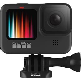 GoPro HERO 9 Black Action Camera 4K Video, Waterproof Design (10M), Wi-Fi and Bluetooth, 2" Touch Display