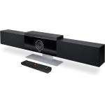 HP Poly Studio 4K USB All-in-one Conference Video Bar - Teams Certified, FOV 120°, 5x Zoom, 6-Mics Array Range up to 4.6M