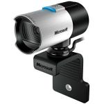 Microsoft LifeCam Studio - Silver, Black - USB 2.0 - 8 Megapixel Interpolated - 1920 x 1080Video-CMOS Sensor - Auto-focus - Widescreen - Microphone