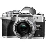 OM-SYSTEM OM-D E-M10 Mark IV Mirorrless Digital Camera (Silver) with 14-42mm Lens