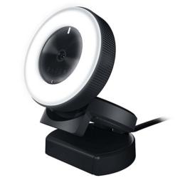 Razer Kiyo Webcam Full HD 1080P Streaming Camera - Optimized for Youtube/Twitch - Worlds First In-Built Ring Light