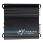 DB DRIVE X-A4002 DB DRIVE AMP X-SERIES 2CH CLASS D RMS 75W X 2   4OHM / 150W X 4   2 OHM