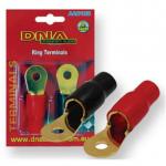 DNA AAC100 0 AWG RING TERMINALS (1 BLACK / 1 RED)