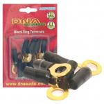 DNA AAC108B 8 AWG RING TERMINAL BLACK (10 PACK)