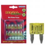 DNA WFM120 BLADE FUSES MINI 20 AMP FUSE ATM (10 PACK)