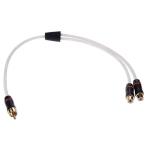 FUSION MS-RCAYF RCA SPLITTER CABLE - MALE TO DUAL FEMALE