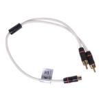FUSION MS-RCAYM RCA SPLITTER CABLE FEMALE TO DUAL MALE