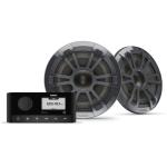 FUSION 010-02405-61 Marine Stereo Kit MS-RA60 with EL Sports Speakers