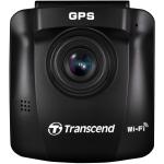 Transcend DrivePro 250 Dash Cam with Buit-in WiFi, GPS log, 1080P Recording, 130° wide angle. with 32G Micro SD Card