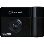 Transcend DrivePro 550 Dash Cam with Dual Lens - Built-In Wi-Fi - 2.4" Screen - 1080P Video Recording - GPS/GLONASS Receiver - 64G Micro SD Card Included