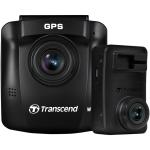 Transcend DrivePro 620 Dual Lens Dash Cam Built-In Wi-Fi - 2.4" Screen - 1080P Video Recording - GPS/GLONASS Receiver - Dual 64GB Micro SD Card Included