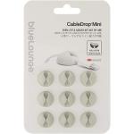 BlueLounge CableDrop Mini CDM-WH Cable Clip - White - 9 Pack Mini - Up to 5/16-inch