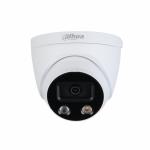 Dahua 5MP WDR IR Eyeball AI Network Camera with 2.8MM Fixed Lens. H.265/264 Encoding, 50/60 fps 1080, 3D DNR, AWB, AGC, BLC, Alarm in/out Audio in/out, Built-in Mic, Built -in Speaker. IP67, SD Card, IR50M