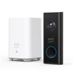 Eufy Wire-Free Video Doorbell 2K (Battery) with HomeBase 2, 6500mAh up to 6 Month Battery Life, Enhanced Human Detection, No Monthly Fee