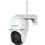 Reolink Argus PT 4MP/2K+ Wire-Free Pan/Tilt Smart Security Camera - White, 2.4/5GHz Wi-Fi, 6000mAh Battery, Person/Vehicle Detection, Time Lapse