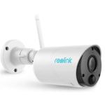 Reolink Argus Eco V2 3MP/2K Wire-Free Smart Security Camera, 5200mAh Battery, Person/Vehicle Detection, Time-Lapse
