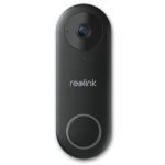 Reolink 5MP/2K+ Wired Smart Video Doorbell with Chime - Wi-Fi 180°Diagonal Viewing Angle, Works with Reolink NVRs