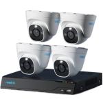 Reolink NVS8-8MD4 8MP/4K 8 Channel NVR Surveillance System with 2TB HDD Includes 4x RLC-800 Dome Cameras