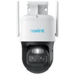 Reolink TrackMix Battery 4MP/2K Dual-Lens PTZ Camera with Motion Tracking, Dual-Band Wi-Fi, Spotlight, Color NightVision, Two-Way Audio & Micro-SD Slot