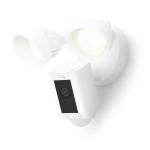 RING Floodlight Camera Wired Plus - White