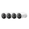 TP-Link Tapo C425 4MP/2K+ Outdoor Wire-Free Battery Camera - 4 Pack 10000mAh Battery / Color Night Vision /Two-way Audio / Local Storage via MicroSD up to 512GB / Built-in Siren TP-Link Tapo C425 4MP/2K+ Outdoor Wire-Free Battery Camera - 4 Pack 10000mAh Battery / Color Night Vision /Two-way Audio / Local Storage via MicroSD up to 512GB / Built-in Siren