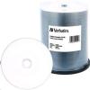 Verbatim 95252 CD-R - 100 Pack 80Min - 52x - AZO - White Wide Inkjet - Printable Verbatim 95252 CD-R - 100 Pack 80Min - 52x - AZO - White Wide Inkjet - Printable