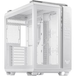 ASUS TUF Gaming GT502 WHITE Mid Tower Case For ATX / MATX - CPU Up to 163mm - GPU Up to 400mm - 360mm Radiator Supported - 8xPCI (3x Additional Vertical) - (Front: 2x USB - 1x USB-C - HD Audio)