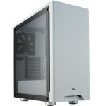 Corsair Carbide 275R White Edition ATX MidTower Gaming Case Tempered Glass with CPU Cooler Supports Upto 170mm - Graphics Card Supports Upto 370mm - 360mm Rad Supported - 7XPCI Slots - Front 2x USB3.0 HD Audio - NO PSU