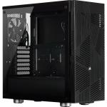 Corsair Carbide 275R Airflow Tempered Glass Black ATX MidTower Gaming Case CPU Cooling Supports Upto 170mm, Graphs Card Supports Upto 370mm, 360mm Rad Supported, 7+2(Vertical) PCI Slots, Front: 2XUSB 3.0, HD Audi. ATX PSU Not Included