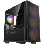 DEEPCOOL CH560 Hybrid Airflow and Dual 360 AIO Supported ATX mid Tower Gaming Case , CPU Cooler Support Upto 175mm, GPU Support Upto 380mm, 7x PCI, 360mm Radiator Supported, Front I/O: 1x USB, 1x Type C