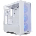 Lian Li Lancool III RGB White ATX MidTower Gaming Case Tempered Glass, 3X140mm A-RGB Fan, CPU Cooler Support Upto 187mm, GPU Upto 435mm, 8XPCI Slot, 420mm Rad Supported, Front I/O: 2XUSB, 1XType C, HD Audio