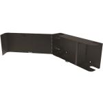 Dynamix FW2MP3 Wall Mount Modular Box - 2 Slot LGX Unloaded - Splice Bridge - 24x 40mm Splice Protectors